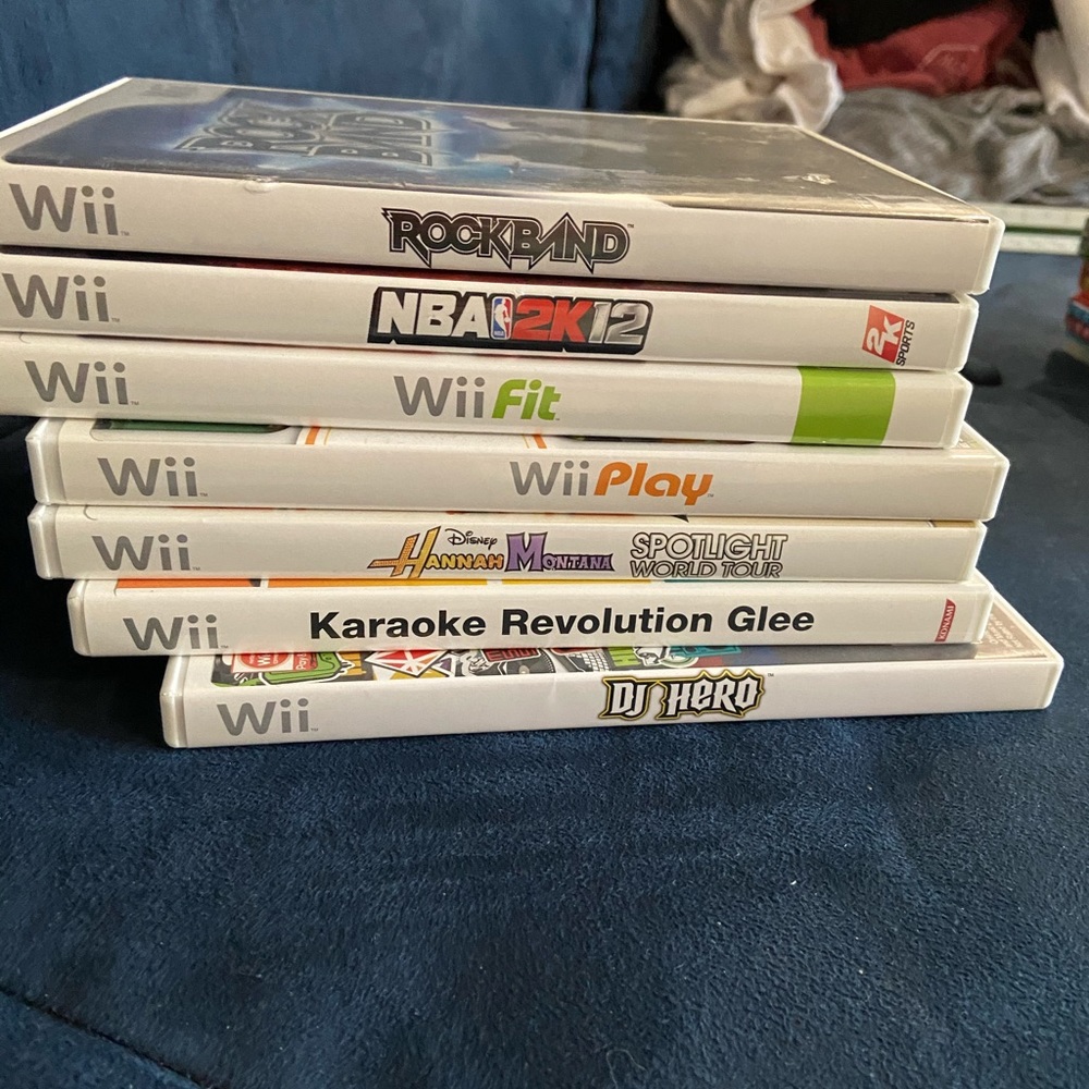 Assortment of Wii Games